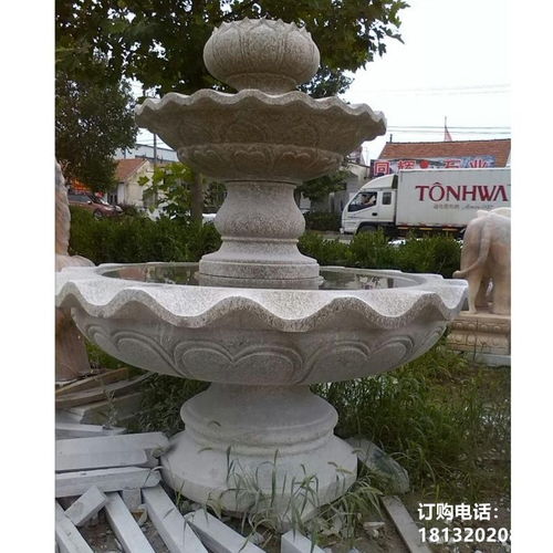 室內(nèi)石雕人物噴泉 吉林石雕噴泉雕塑廠